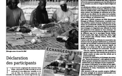Foire Ouest-Africaine des semences paysannes de Djimini – édition 2011